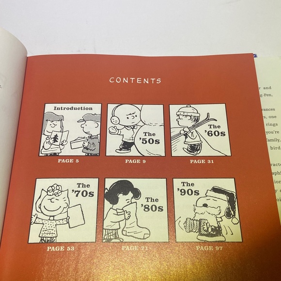 Hallmark the joy of a peanuts Christmas, 50 years of holiday comics  book - Picture 4 of 6